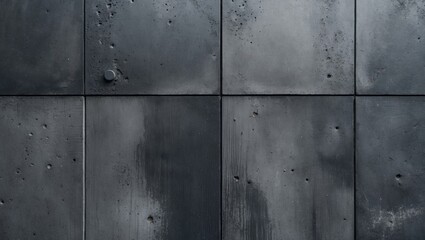 Textured dark grey concrete wall panels with a modern industrial aesthetic for backgrounds or design projects.