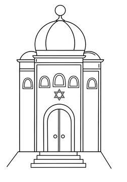 Synagogue clip art preview