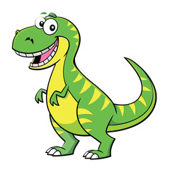 Cartoon dinosaur design