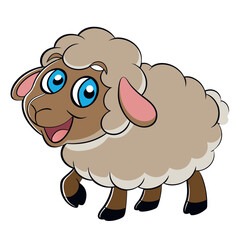 Cartoon sheep design