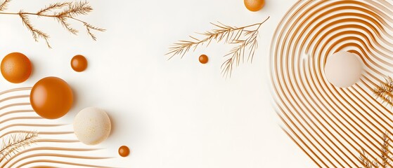 Fototapeta premium A white background with a purple and gold swirl