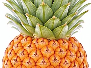 Fototapeta premium Close up of a ripe pineapple