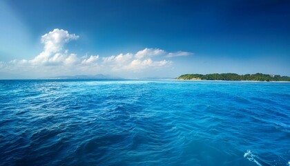 water of tropical sea