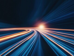 abstract speed of light effect background