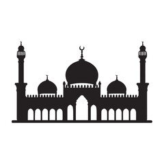 taj mahal vector illustration