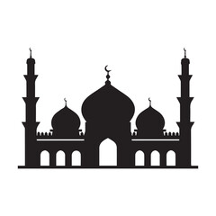 taj mahal vector illustration