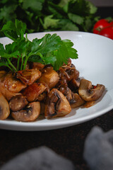 Sautéed Mushrooms with Fresh Herbs