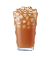 Refreshing Iced Tea Drink in Glass Summer Beverage