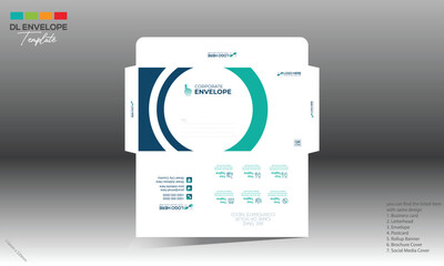 envelope for corporate and any use