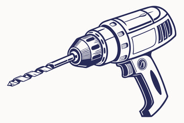 A lightweight cordless drill featuring an ergonomic grip, perfect for DIY projects and home repairs.