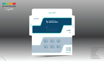 envelope for corporate and any use