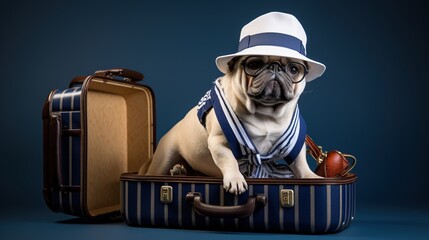 french bulldog puppy sitting in a chair