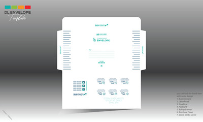 envelope for corporate and any use
