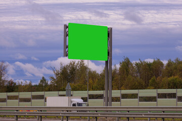 Large billboards for outdoor advertising along the roads. Background for design. 