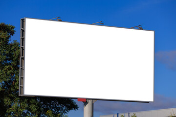 Large billboards for outdoor advertising along the roads. Background for design. 