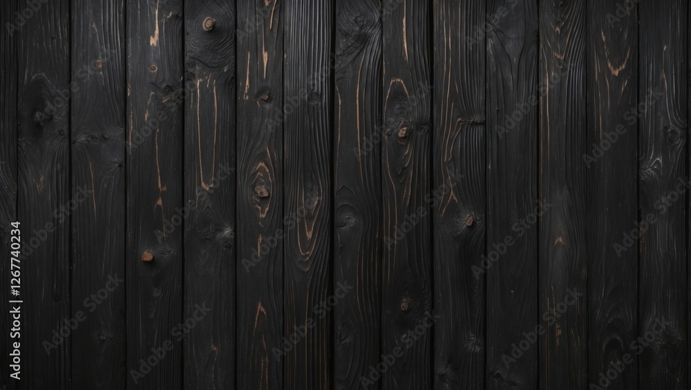Poster black wooden planks background with varied textures and patterns suitable for design projects copy s