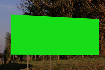Large billboards for outdoor advertising along the roads. Background for design. 