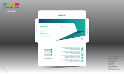 envelope for corporate and any use