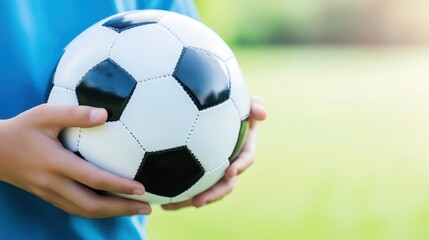 Sunny Summer Day Youth Soccer Practice: Energetic Fun and Fitness Playing Field Game, Encouraging Teamwork and Skills Development in Outdoor Activity