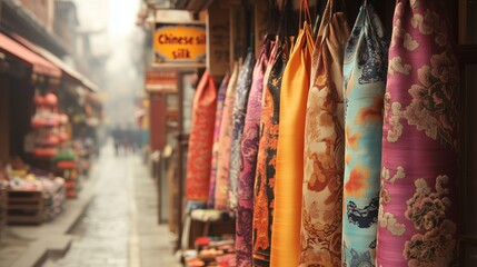 Silk Road in the Old Town of Lijiang