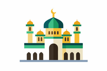 vector illustration of a church