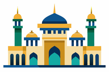 taj mahal vector