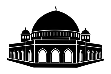 Obraz premium vector illustration of a building