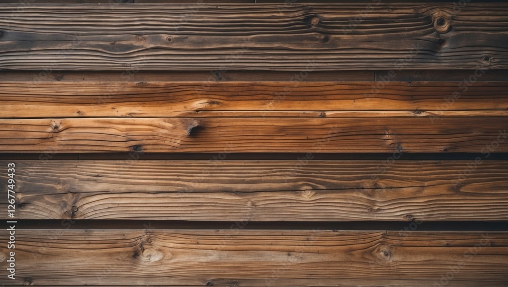 Poster wooden wall texture with natural grain patterns in shades of brown and beige ideal for background us