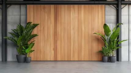 Contemporary artist s twostory container studio with wooden walls, high ceilings, and a creative open space