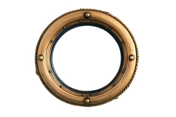 porthole isolated on white