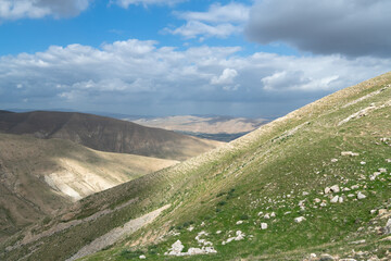 Layers of mountains