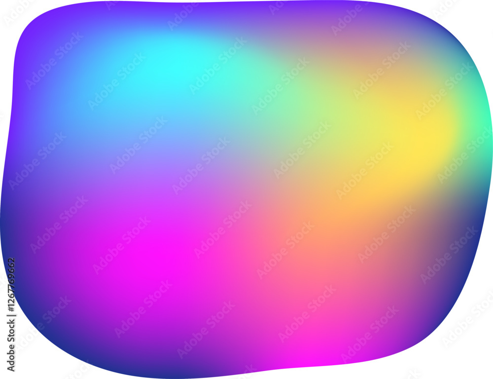 Poster smooth color transitions blend seamlessly in this vibrant and modern abstract background, creating a