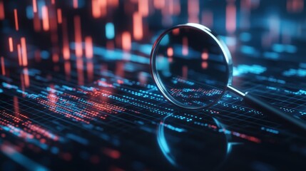 Data Analysis: Unveiling Insights with Magnifying Glass on Digital Data Stream