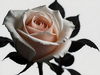 A delicate rose