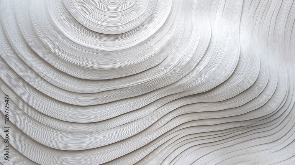 Aufkleber intricate natural curves and patterns found in sliced tree - organic textured design for artistic in