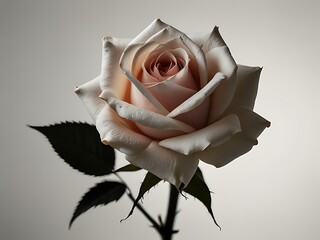 A delicate rose