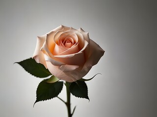 A delicate rose