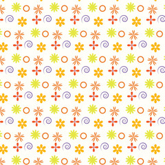Floral seamless pattern design