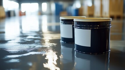 Industrial style topcoat coating