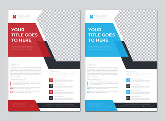 Business Flyer Design Template Layout