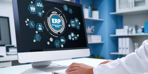 ERP enterprise resource planning software for brisk business to plan the marketing strategy