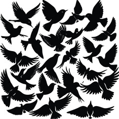 seamless pattern with wings