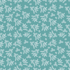 flower pattern textile design illustration