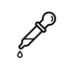 dropper - simple vector icon