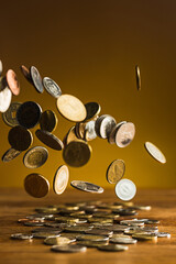 money fall