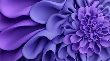 close up of violet flower