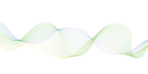 Abstract colorful wave and curve lines with technology background. Frequency sound wave lines, Abstract wavy lines for science, technology, banner, business, template, flyer design.