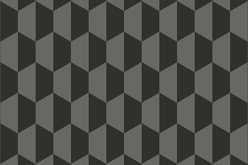 Geometric seamless patterns. Abstract geometric hexagonal graphic design print 3d cubes pattern. Seamless geometric cubes pattern.