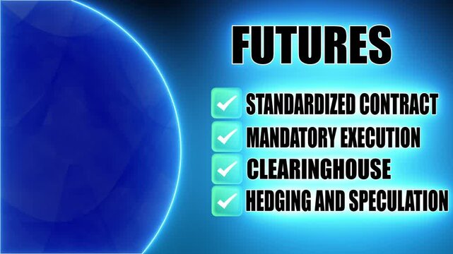 Futures are standardized financial contracts that obligate the buyer to purchase, or the seller to sell, an asset at a predetermined price on a specific future date