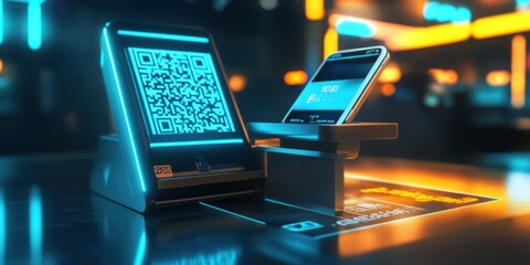Futuristic QR Code Payment System: Seamless Mobile Transaction Technology
